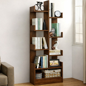 Sasimo 9 Shelf Wooden Multipurpose Book Storage