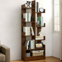 Sasimo 9 Shelf Wooden Multipurpose Book Storage