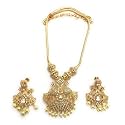 Sasitrends One Gram Micro Gold Plated Peacock Necklace Set for Women and Girls
