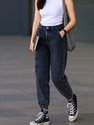 SASSAFRAS Jogger Fit Women Dark Blue Jeans