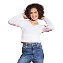 SASSAFRAS Women Rib V-Neck Sweater