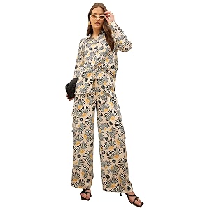 Sassafras Women Set of Top and Straight