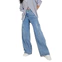 SASSAFRAS Women Wide Leg Jeans