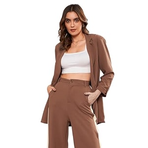 Sassafras worklyf Womens Blazer Regular Fit Full
