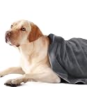Sassoon Medium Pet Towels | Ultra Soft &amp; Microfiber | Quick Drying | Machine Washable | Colour - Stormdust(Pack of 1)