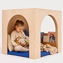 Sasylvia 30 '' Reading Cube Cozy Corner with Rest Mat for Classroom, Arch