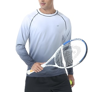 satankud men39s swim shirts rashguard sun shirt upf 50 uv sun protection outdoor long sleeve t-shirt swimwear