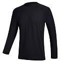 Satankud Men's Swim Shirts Rashguard Sun Shirt UPF 50+ UV Sun Protection Outdoor Long Sleeve T-Shirt Swimwear