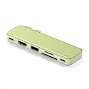 Satechi 6-in-2 USB-C Snap Hub, 4K/60Hz HDMI, for MacBook Neo, Citrus