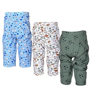 Sathiyas 100 Cotton Printed Baby Boy Pants