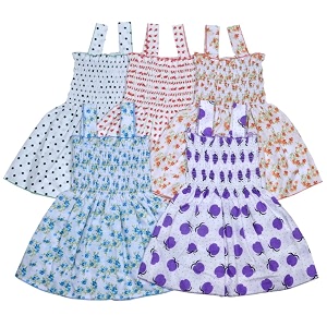 Sathiyas Baby Girls Knee Length Dress