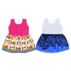 Sathiyas Girls Knee Length Dress