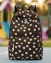 Satic Cute Daisy Pattern Backpack for College, Travel & School | Lightweight 25 L Backpack