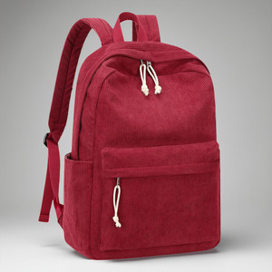 satic medium 25 l backpack school college travel backpack for womensgirls red