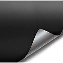 Satin Flat Matte Stealth Jet Black 5ft Vinyl Wrap Roll with Air Release Technology (5ft x 1.5ft)
