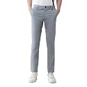 Satin Slim fit Textured Trousers