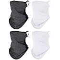 SATINIOR 4 Pcs Neck Gaiter Ear Loop