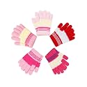 SATINIOR 5 Pairs Toddler Winter Gloves