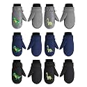 SATINIOR 6 Pairs Kids Snow Mittens