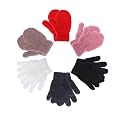 SATINIOR 6 Pairs Toddler Kids Mittens