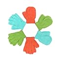 SATINIOR 6 Pairs Toddler Kids Mittens