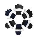 SATINIOR 6 Pairs Toddler Kids Mittens