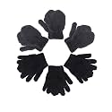 SATINIOR 6 Pairs Toddler Kids Mittens