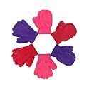 SATINIOR 6 Pairs Toddler Kids Mittens