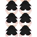 SATINIOR 6 Pairs Winter Convertible Fingerless Gloves