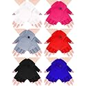 SATINIOR 6 Pairs Winter Convertible Fingerless Gloves