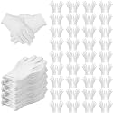 SATINIOR Cotton Gloves Stretchy Work Inspection Gloves