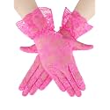 SATINIOR Ladies Lace Floral Gloves for Women Tea Party