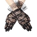 SATINIOR Ladies Lace Floral Gloves for Women Tea Party