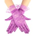 SATINIOR Ladies Lace Floral Gloves for Women Tea Party