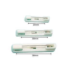satra traders plastic safety brooch pin back badge backing clip blank base for jewelry making handmade wedding brooch diy findings  100pcs  22mm