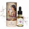 SATTVĀRA Kumkumadi Face Oil with 24K Gold | Anti-Aging Oil | 21-Day Slow Infused Oil of 21 Ayurvedic Herbs in Silver Vessels | For Radiance, Reduce Hyperpigmentation & Even Skin Tone | Dermatologically Tested & Cruelt
