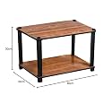 SATTVA Turn-N-Tube 2 Tier Corner Display Rack Multipurpose Wall Corner Bookshelf, Standing Rack Shelf, Living Room, Metal, Easy Assembly, Space Saving_Rectangle Shape