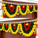 SATVIK CREATIONS Authentic Handcrafted Toran: Celebrating India's Artistic Heritage Toran