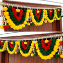SATVIK CREATIONS Authentic Handcrafted Toran: Celebrating India's Artistic Heritage Toran