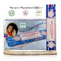 Satya Nagchampa Incense Sticks, Satya Bng (Bangalore) Insenses 15gmx12 Pack with Raajsee Incense Holder Bundle, Satya Nagchampa Natural Incense