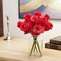 SATYAM KRAFT 1 Bunch Artificial Rose Flower