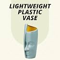 SATYAM KRAFT 1 Pcs Face-Shaped Vase for