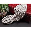 SATYAM Kraft White Artificial Moti (12 mm) – 300 Pieces Pearl Beads for DIY Jewelry Making, Beading, Crafting, Scrapbooking &amp; Embroidery – Perfect for Wedding Decorations, Gifts &amp; Craft Projects