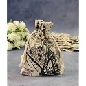 SATYAM KRAFT 20 Pcs Jute Potli Bags