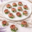 SATYAM KRAFT 24 Pcs Handmade Artificial Small