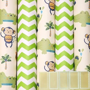 satyam kraft 5 pcs gift wrapping paper sheets for birthday packing gifting wrapping paper set paper gift for loved ones children pack of 5 each paper size  28 inch x 19 inch multi