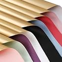 Satyam Kraft 5 Pcs Golden Gift Wrapping Paper Sheets, Stripe, Colorful for All Occasion; to wrap gifts and flowers 5 pcs (EACH PAPER SIZE ; 28 Inch x 19 Inch)