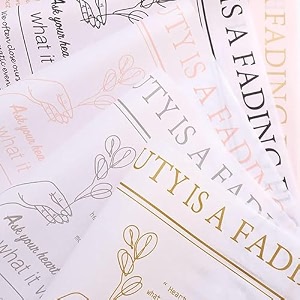 satyam kraft 5 pcs gradient korean gift amp bouquet paper  wrapping paper for gift packing  gift sheets for mother39s day himher birthday wedding enagagement anniversary chocolate packing return gifts floral decoration amp handmade gifts wrapping