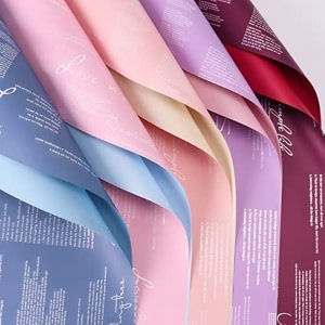 satyam kraft 5 pcs gradient korean gift amp bouquet paper  wrapping paper for gift packing  gift sheets for birthday wedding enagagement anniversary chocolate packing return gifts floral decoration amp handmade gifts wrapping