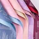 SATYAM KRAFT 5 Pcs Gradient Korean Gift &amp; Bouquet Paper | Wrapping paper for gift packing | gift sheets for Birthday, Wedding, Enagagement, Anniversary, Chocolate Packing, Return Gifts, Floral Decoration &amp; Handmade Gi